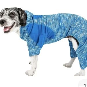 Pet Life Athletic Sportseries Doggie Jacket with Hoodie Sz: Large